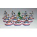 Subbuteo Andrew Table Soccer Paris St Germain 2024-25 away kit on EVO WSB Professional bases